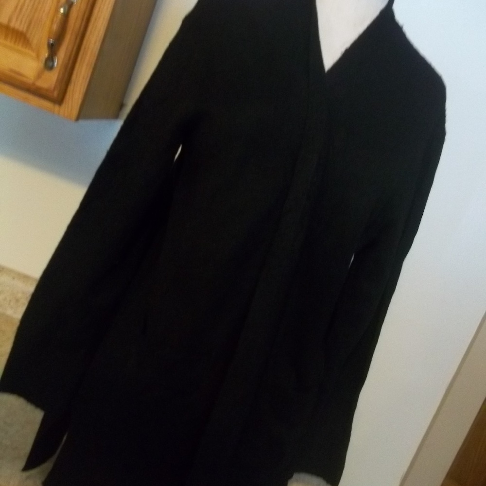 NWT STYLE & CO BLACK COMPLETER SWEATER PL